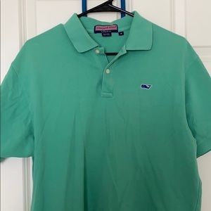 Vineyard Vines  green polo M